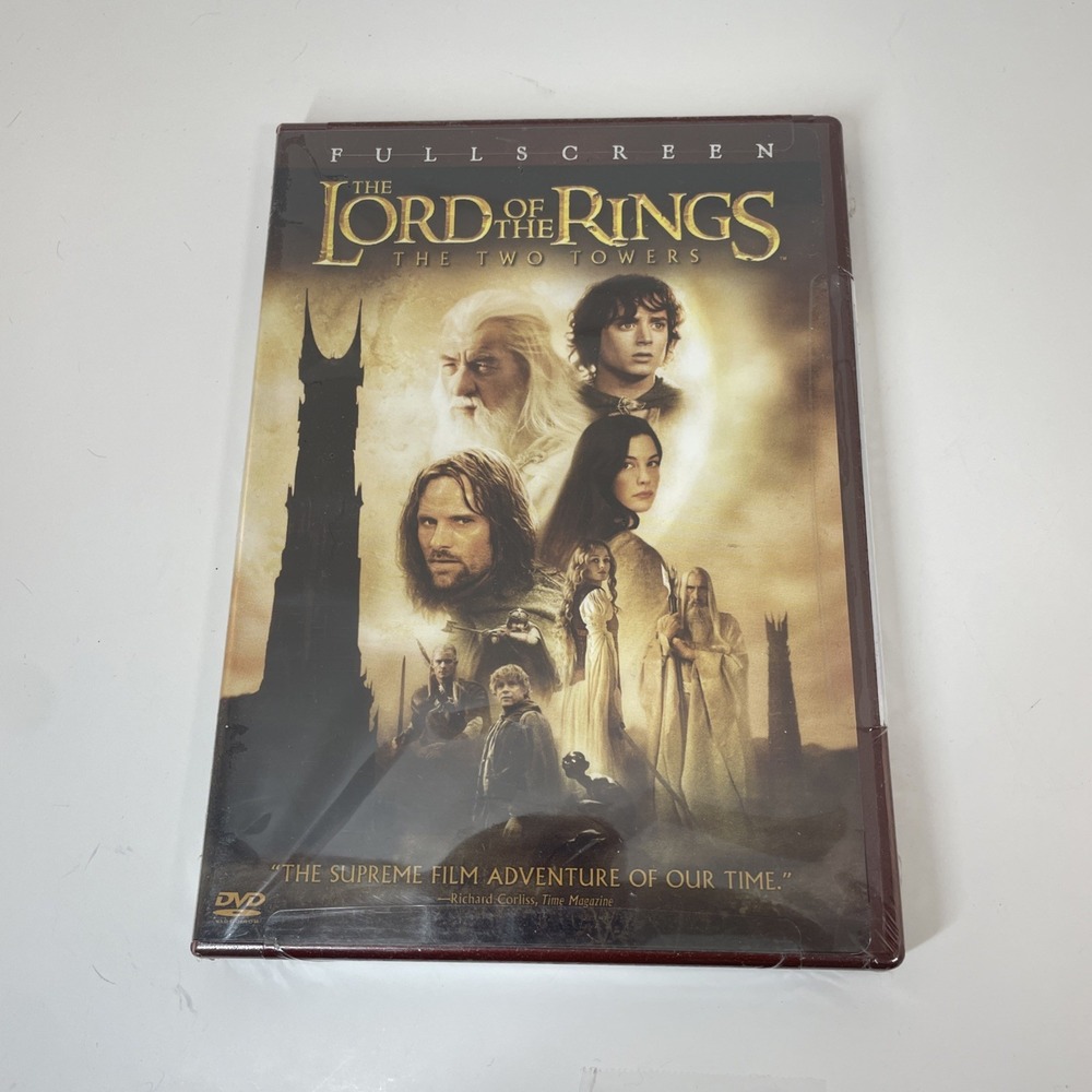 The Lord of the Rings: The Two Towers (NEW SEALED DVD, 2-Disc‎ Set Widescreen)